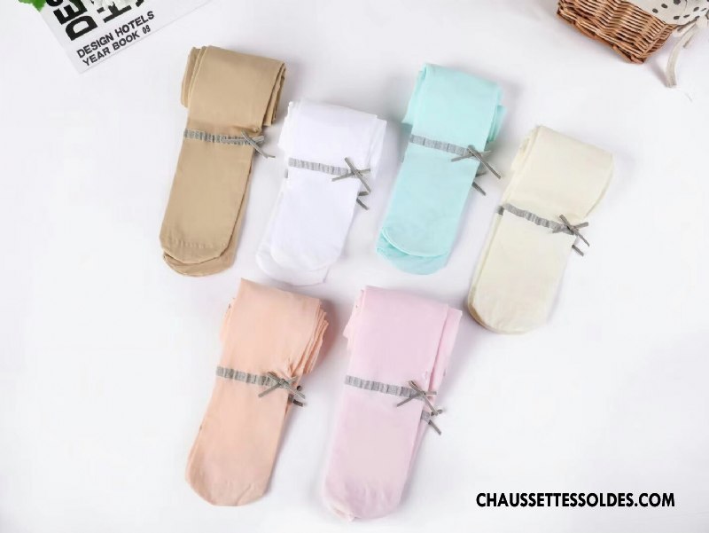 Collant Fille Été Enfant Velours Femme Chaussette De Noël Style Chaud Bleu