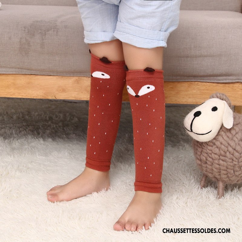 Guêtres Fille Genouillère Bébé Manchette Enfant Hiver Antidérapant Marron / Brun