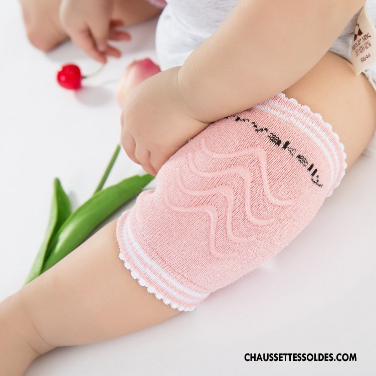Guêtres Fille Genouillère Mouvement Bébé Chaussette Le Nouveau Été Rose