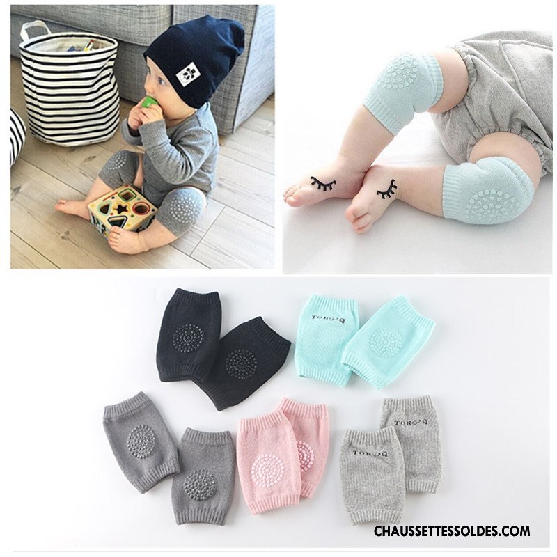 Guêtres Fille Matelassé Silicone Bébé Printemps Été Enfant Bleu