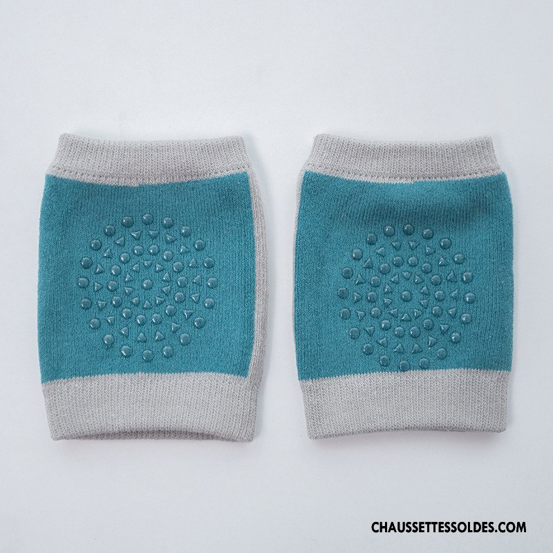 Guêtres Garçon Printemps Bébé Incassable Enfant Genouillère Été Bleu